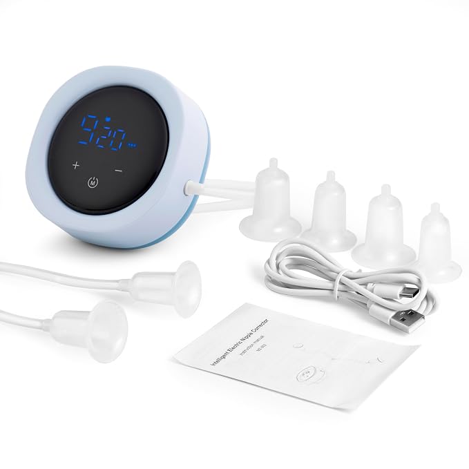 Electric Nipple Corrector for Flat or Inverted Nipples, Portable Nipple Pump - Image 8