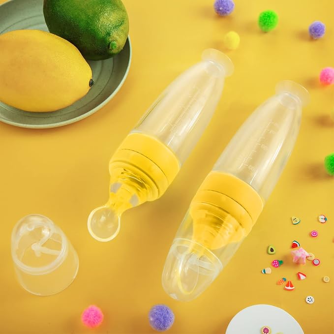 2 Pieces Silicone Baby Spoons Baby Feeding Spoon - Image 5