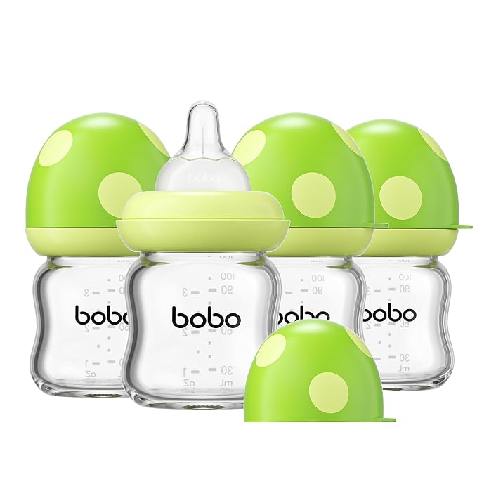 YOHKOH Natural Glass Baby Bottle by Home