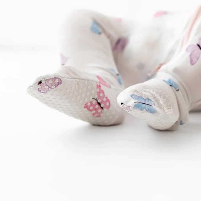 Bamboo Little Soft Baby Footie Pajamas, Baby Clothes, Newborn Sleepers - Image 7