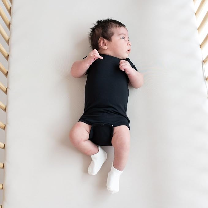 KYTE BABY Unisex Bodysuits, 97% Rayon made from Bamboo, 3% Spandex - Image 4