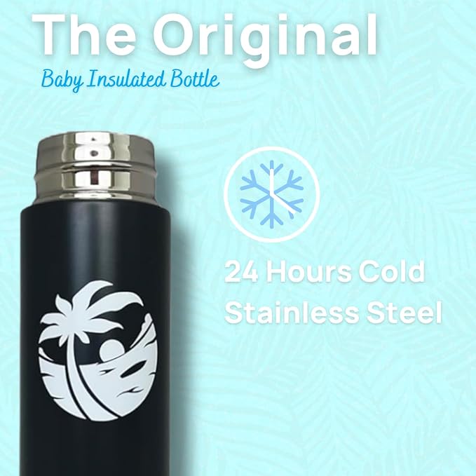 Versatile Waiu Insulated Baby Bottle | 4 oz & 6 oz Sizes | Keeps Drinks Hot - Image 2