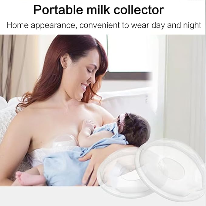 Breast Shells with Plugs, Milk Saver, Nursing Cups, Nursing Moms to Ease Nipple - Image 4
