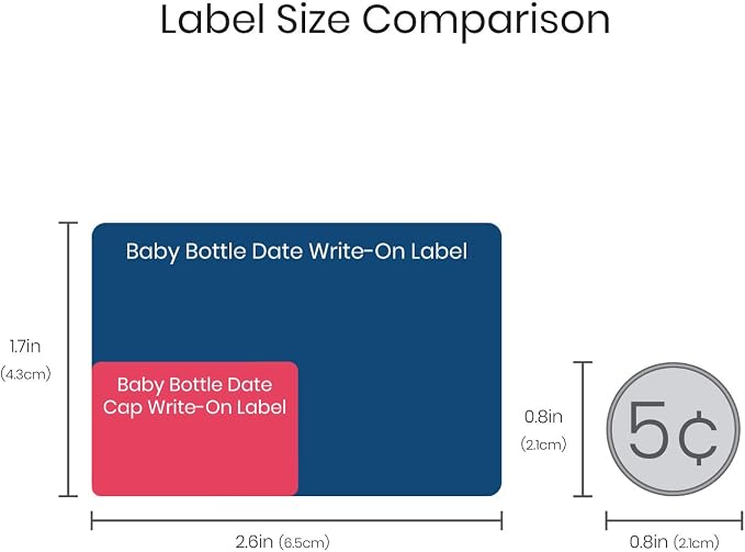 Name Bubbles - Reusable Baby Bottle Labels - Image 4