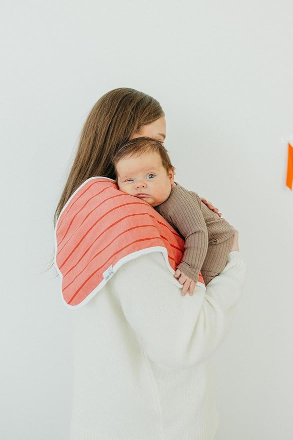 Copper Pearl Premium Baby Burp Cloths - Image 4