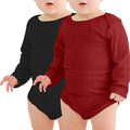Jimonda Bamboo Baby Bodysuit Long Sleeve Infant Romper Soft Boy Girl Unisex by JimondaBaby