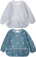Little Dimsum Baby Bib with Pocket Waterproof Toddler Bibs Infant Feeding Bibs by LittleDimsum