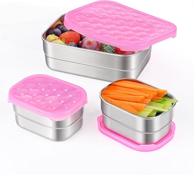 Small Stainless Steel Lunch Containers by Tanjiae
