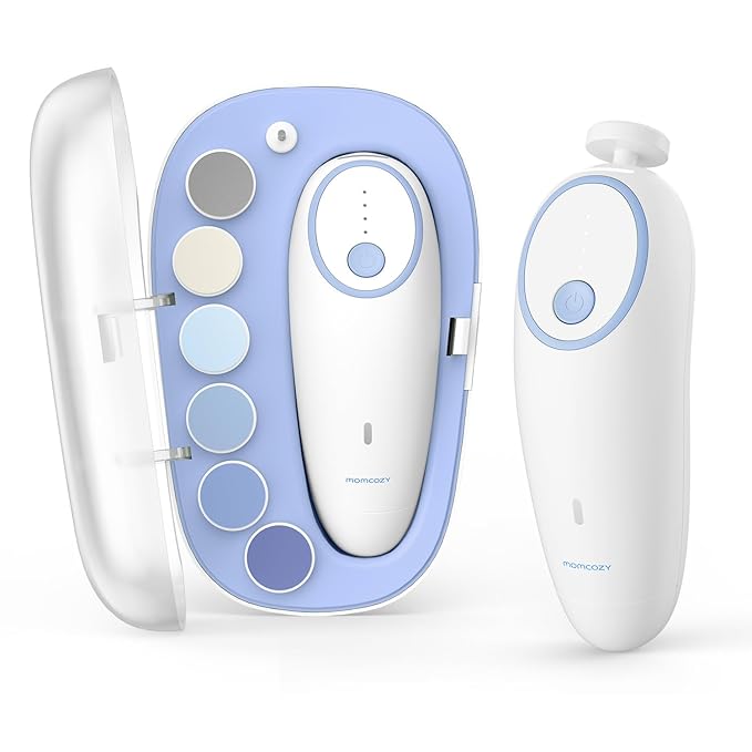 Momcozy Baby Nail File Electric, Gentle Baby Nail Trimmer Electric, Baby Nail by Momcozy