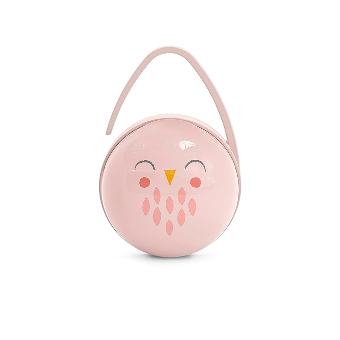 Suavinex Bonhomia 2 in 1 Duo Baby Pacifier Case, Pacifier Holder, Holds 2 Baby by Suavinex