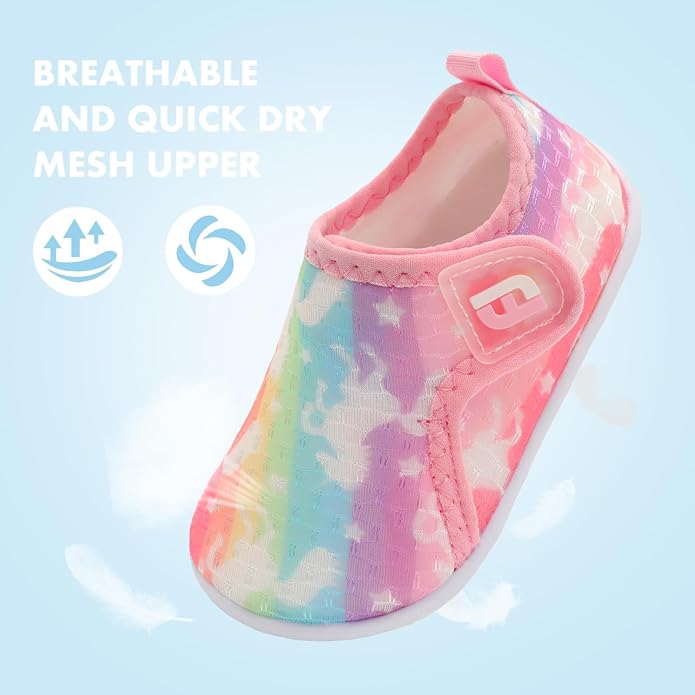 JOINFREE Baby Toddler Water Shoes Boys Girls Sandals Barefoot Kids Breathable - Image 3