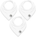 3 Pack Baby Bibs for Boys & Girls | Cotton, Absorbent Drooling & Teething Bib | by GigglyGoose%C2%AE