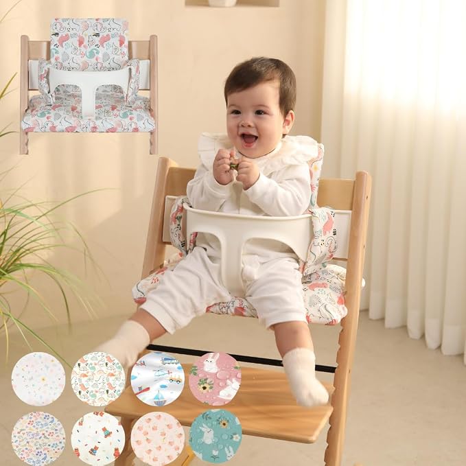 Waterproof & Compatible Stokke Tripp Trapp Cushion Set - Image 2