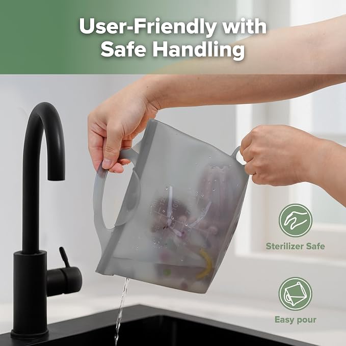 Haakaa On-The-Go Silicone Microwave Steam Sterilizer Bags - Image 6