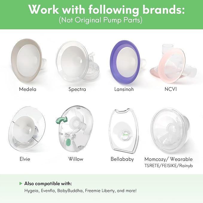 Mompmuri Breast Pump Cushion – M | Breast Pump Accessory, Sizing Insert - Image 3
