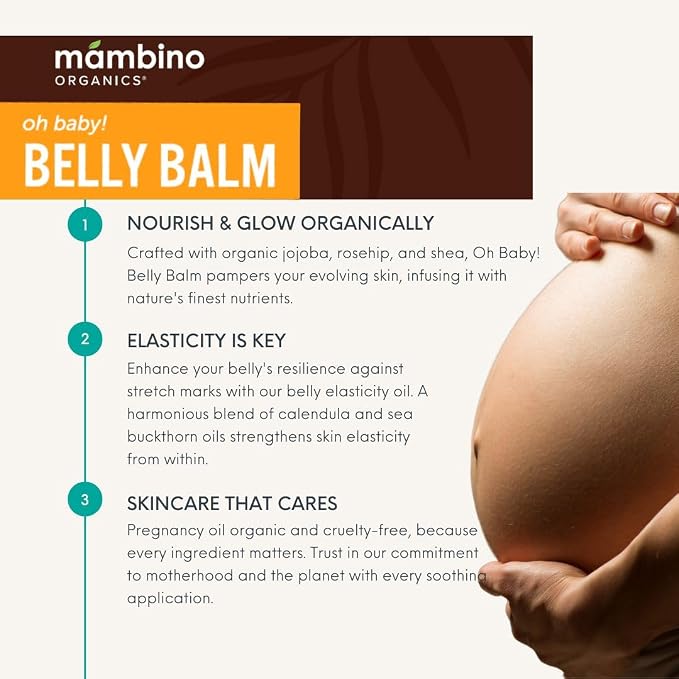 Mambino Organics Oh Baby! Belly Balm - Image 4