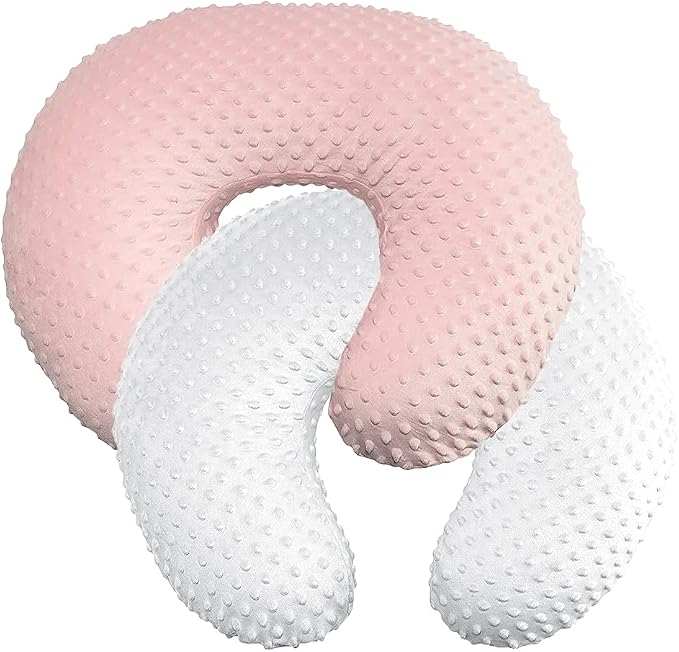 iEvolve Minky Nursing Pillow Cover Breast Feeding Pillow Cover Slipcover U Shape by iEvolve