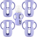 4 Pack Silicone Sleeves for Avent Natural Glass Baby Bottles, Silicone and by Unknown