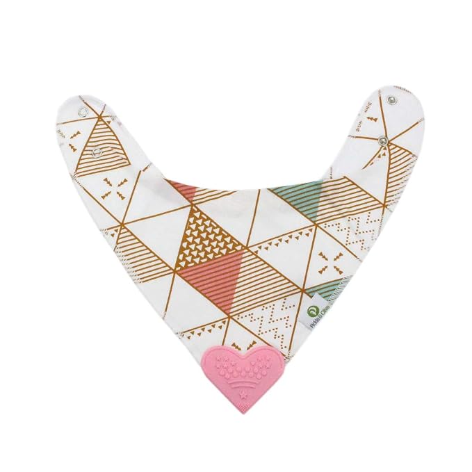 Baby Girl Bandana Teething Bibs - Image 8