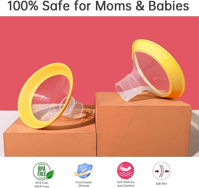 PumpMom-us 21mm Breast Shields Compatible - Image 8
