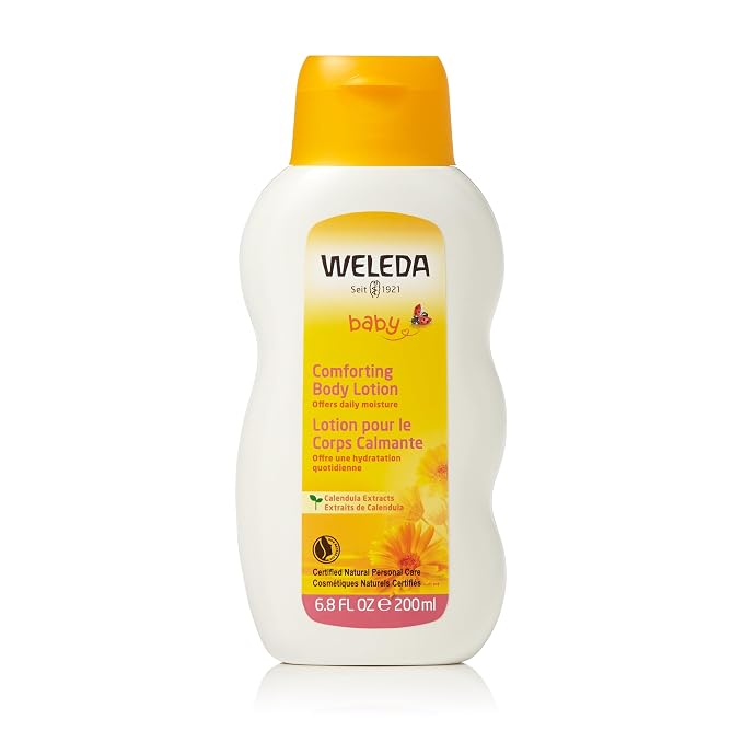Weleda Baby Calendula Comforting Body Lotion, Plant Rich Moisturizer by Weleda