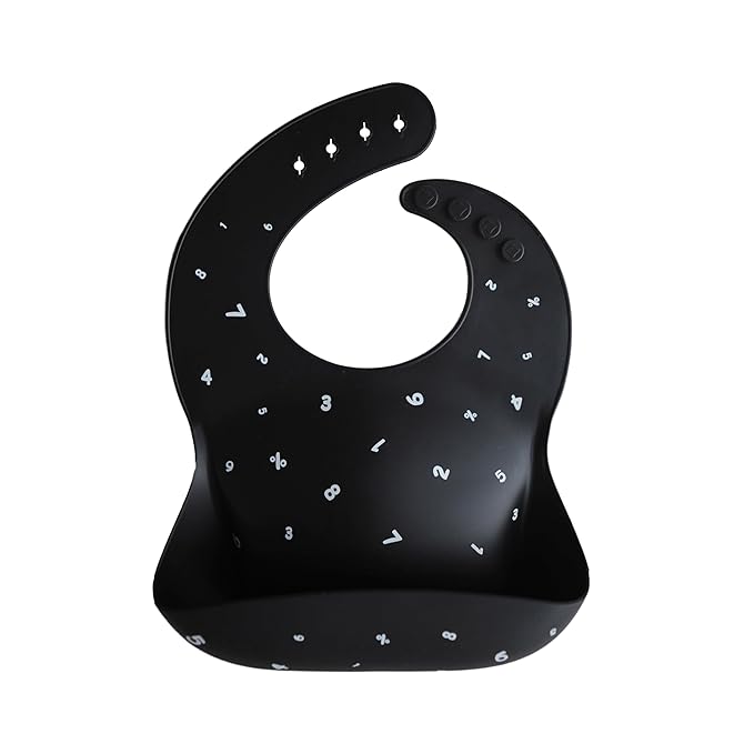 mushie Silicone Baby Bib | Adjustable Fit Waterproof Bibs by mushie