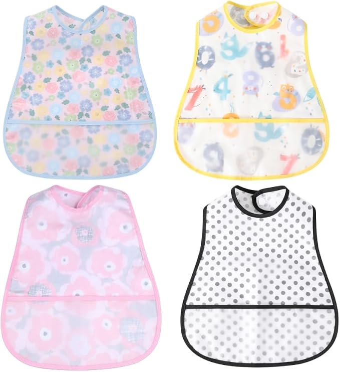 Baby bibs Waterproof Toddler bib by norinori