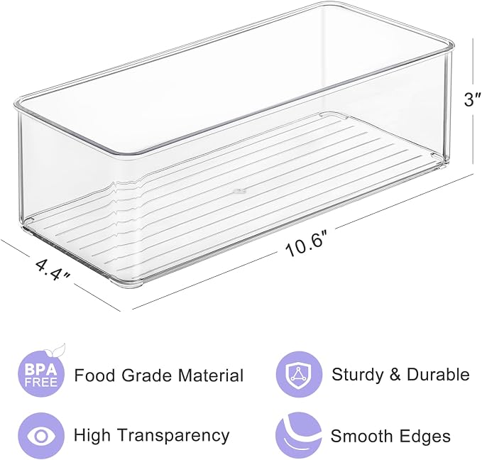 Hudgan 4 PCS Breastmilk Storage Container Set, Space-efficient - Image 3