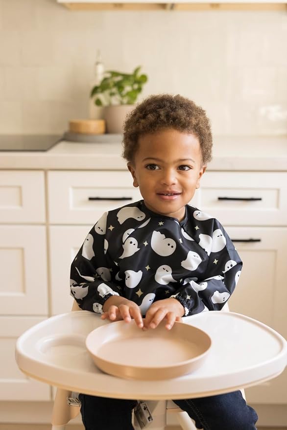 Tiny Twinkle Long Sleeve Bib for Babies & Toddlers – Waterproof Smock Bib for - Image 2