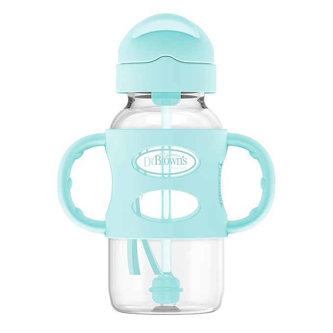 Dr. Brown's Milestones Wide-Neck Sippy Straw Bottle - Image 9