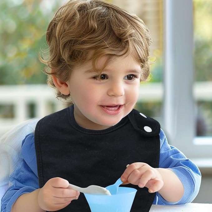 8 Pack Baby Bibs Unisex Adjustable - Image 6