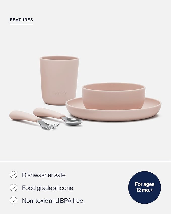 Lalo Big Bites Kids Dinnerware Starter Set - Image 3