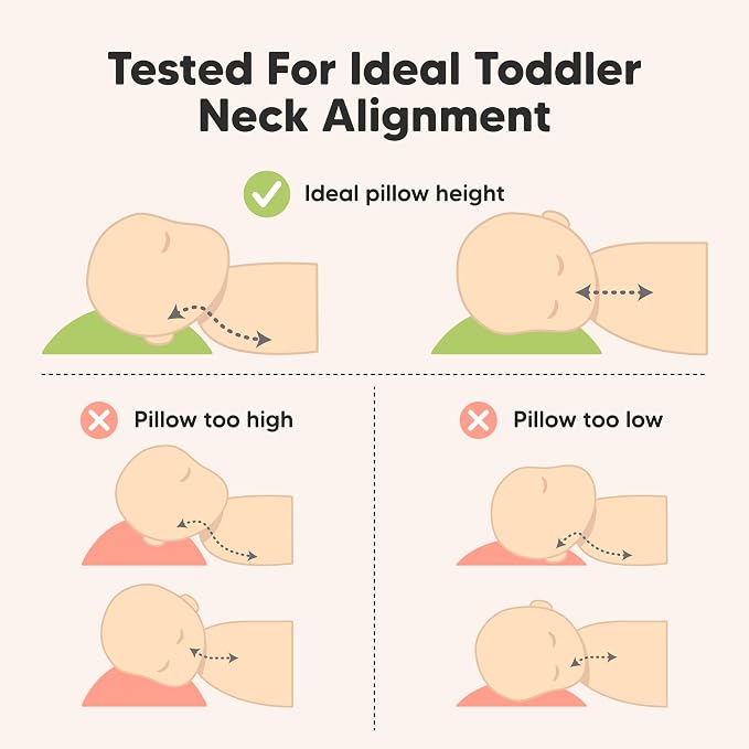 Toddler Pillow with Pillowcase - Image 6