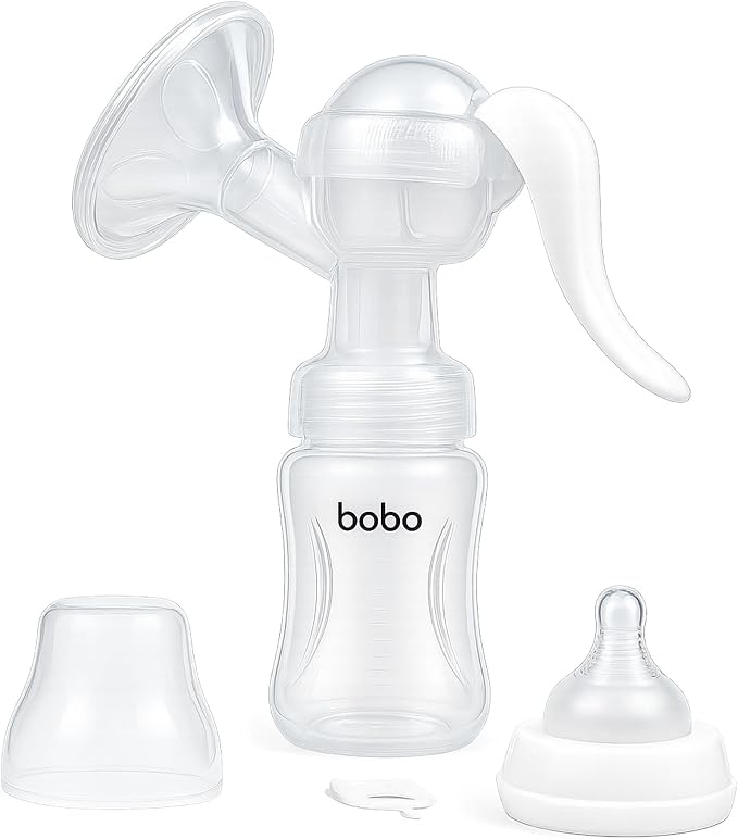 YOHKOH Manual Breast Pump with Silicone Cushion by Home