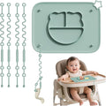 1 Pack Silicone Mat for Babies, Baby Placemat Built-in Suction Base and by Unknown