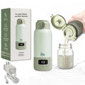 Portable Bottle Warmer for Travel 17oz, 45W Fast Charge, Long Battery Life by Unknown