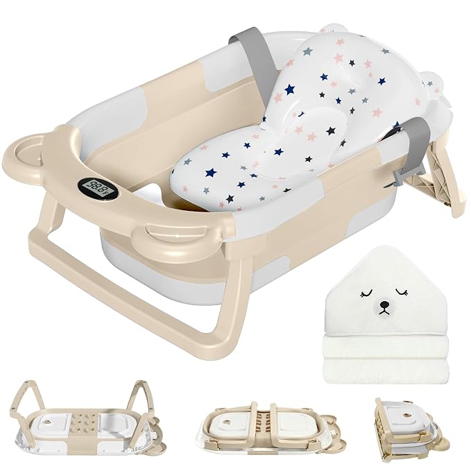 MoreFeel Collapsible Baby Bathtub by Morefeel