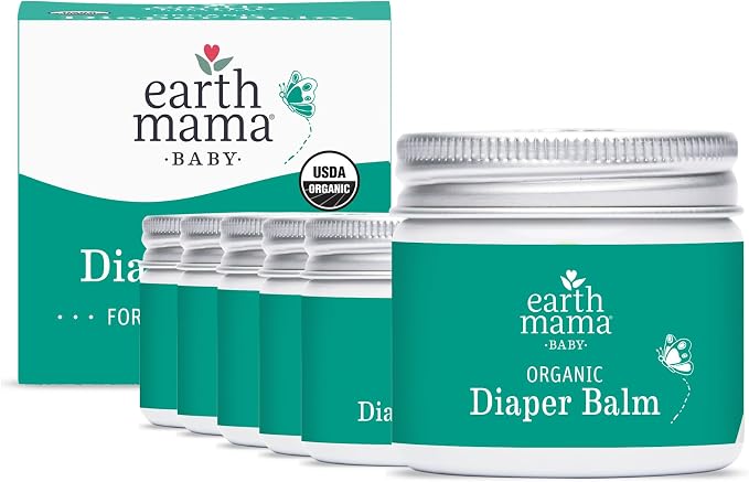 Earth Mama Organic Diaper Balm 2-Ounce | Diaper Cream by EarthMamaOrganics