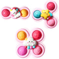 ALASOU 3PCS Pop Suction Cup Spinner Toys by ALASOUdedicatedforbabies