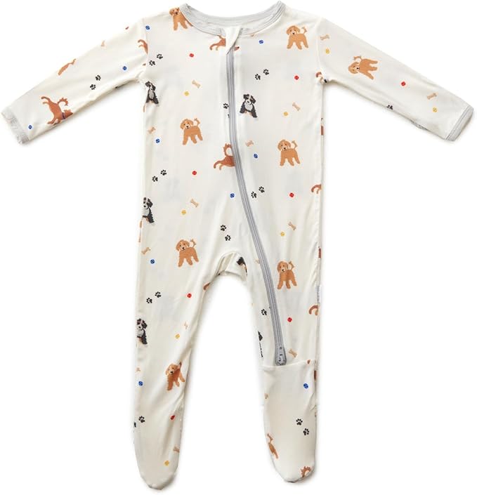 Bamboo Little Soft Baby Footie Pajamas, Baby Clothes, Newborn Sleepers by BambooLittle