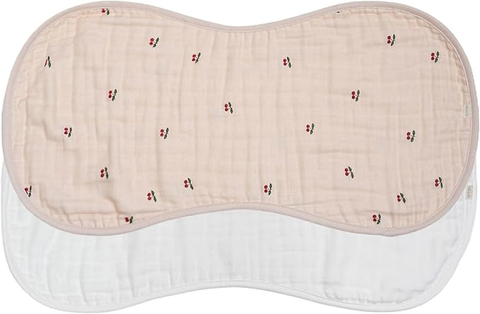 Ali+Oli 2-pk Muslin Burp Cloths - Image 5