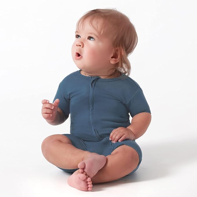 OPAWO Bamboo Baby Pajamas 3 Pack, Double Zipper Bamboo Sleepers - Image 2
