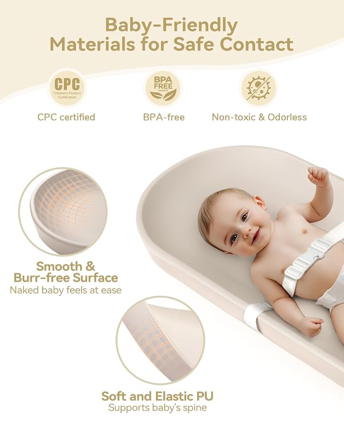 COMOMY Baby Changing Pad for Dresser - Image 5