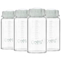 COMI Natural Glass Baby Bottle, Standard Neck Breastmilk Storage Bottle by COMI