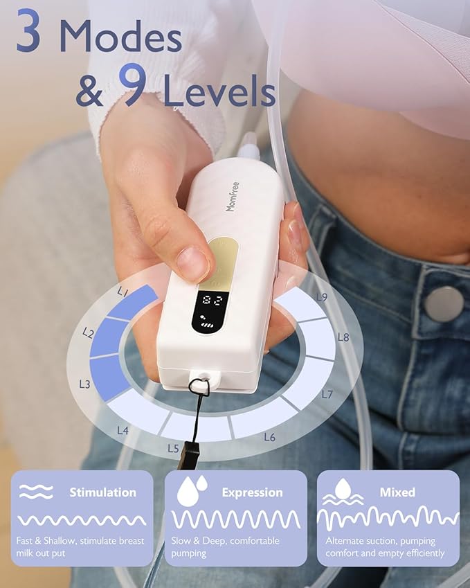 Breast Pump Hands Free K3 Updated, Wearable Breastfeeding Pump - Image 2