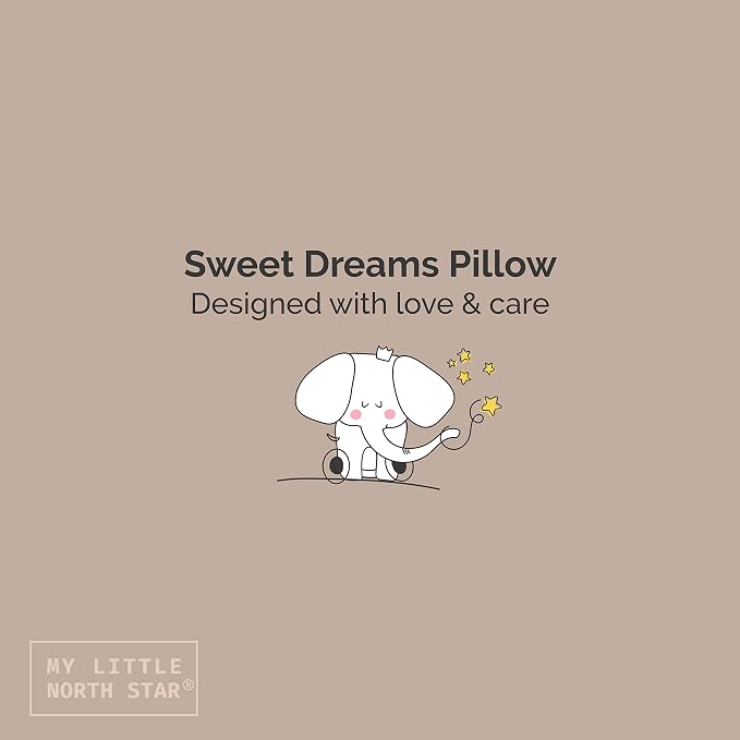 Organic Toddler Pillow Made in the USA and Organic Cotton Pillowcase - Image 6