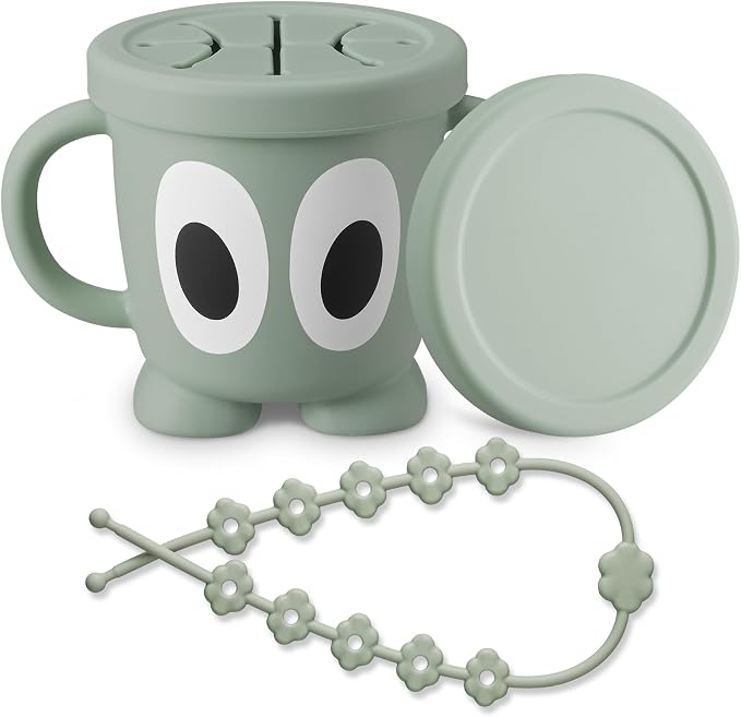 Silicone Snack Cup Food Container by Unknown