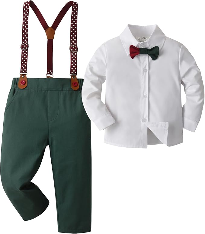 Boarnseorl Baby Boys Pants Sets, Toddler Gentleman Outfits, Infant Long Sleeve by Boarnseorl