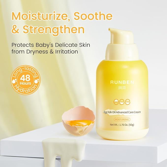 RUNBEN Nourishing Baby Face Cream - Image 2