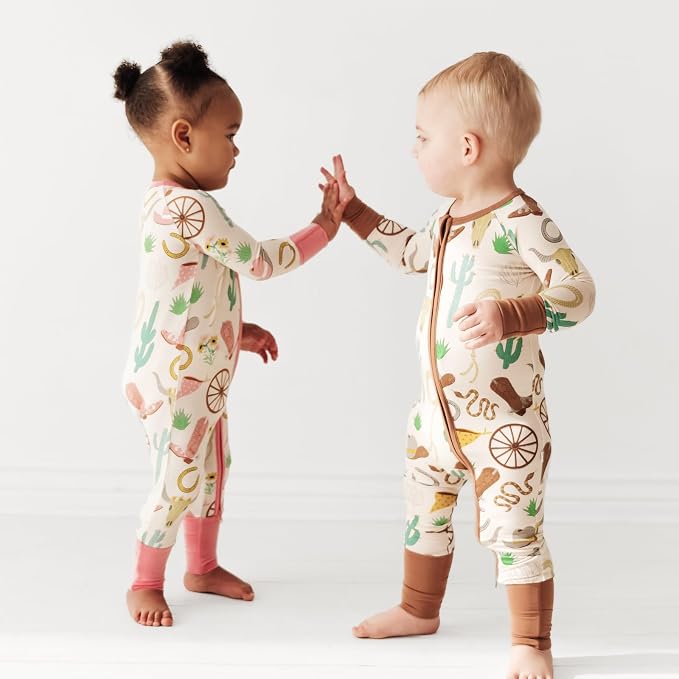 Little Sleepies Pajamas for Baby Boys & Girls, Viscose from Bamboo Baby Pajamas - Image 8